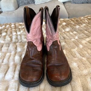 Road-Worn Justin Gypsy Boots – Soft, Broken-In Leather with True Wanderer Style